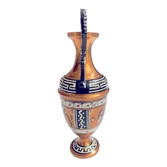 Vintage Hand Painted
Copper/Brass 6" Bud Vase
Made in Greece - Picture 2 of 12